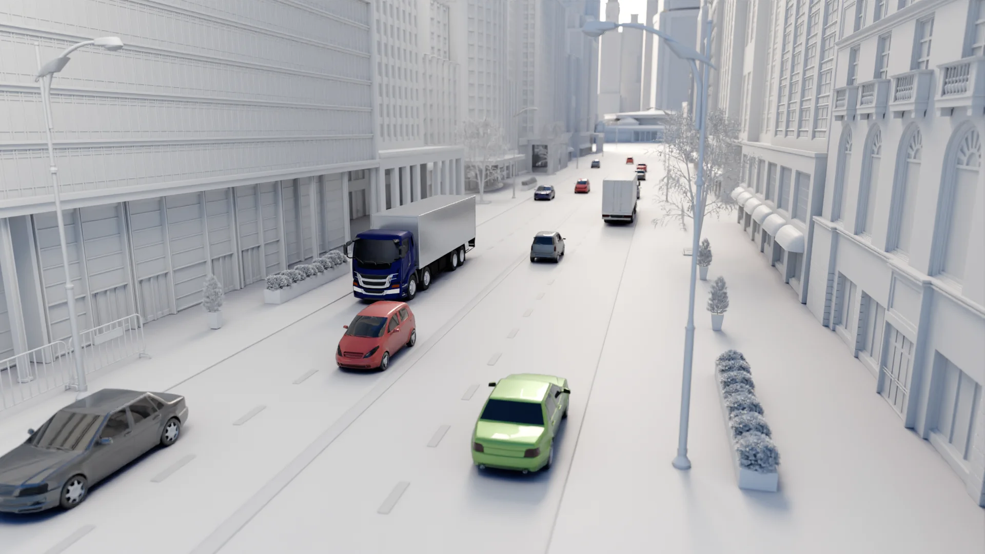 3D Animation & Rain Simulation 2